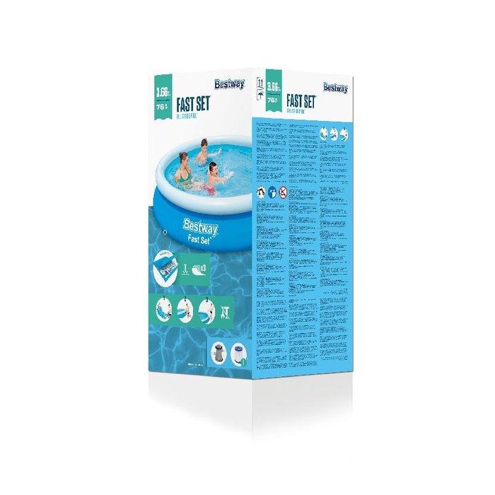 Bestway Bestway - Swimming pool - Set with Filter Pump - Round 366