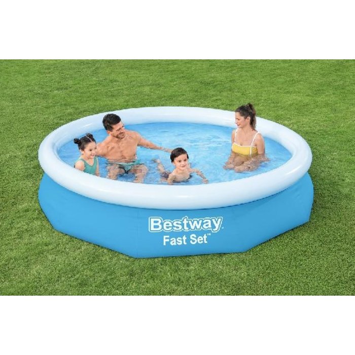 Bestway Bestway - Piscine - Fast Set - Set avec pompe de filtration - Round 305