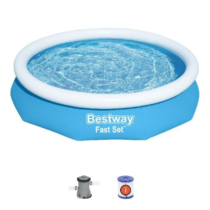 Bestway Bestway - Swimming pool - Fast set - Set with Filter Pump - Round 305
