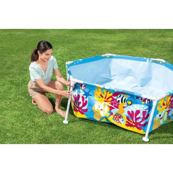 Bestway Bestway - Zwembad - My First Frame Pool splash-in-shade play - Rond 183