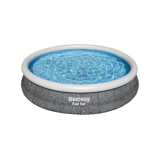 Bestway Swimming pool - Fast Set Rattan - Set with Filter Pump - Round 366