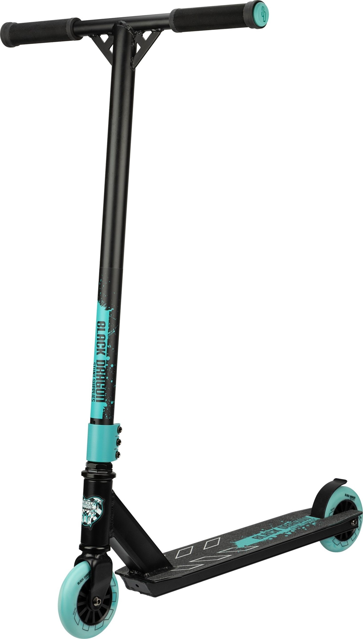 Kalmte Wrijven Mantsjoerije Black Dragon® - Stuntstep / Stunt Scooter Aerial Pursuit - Zwart/Turquoise  Kopen? - Gearwulf.nl