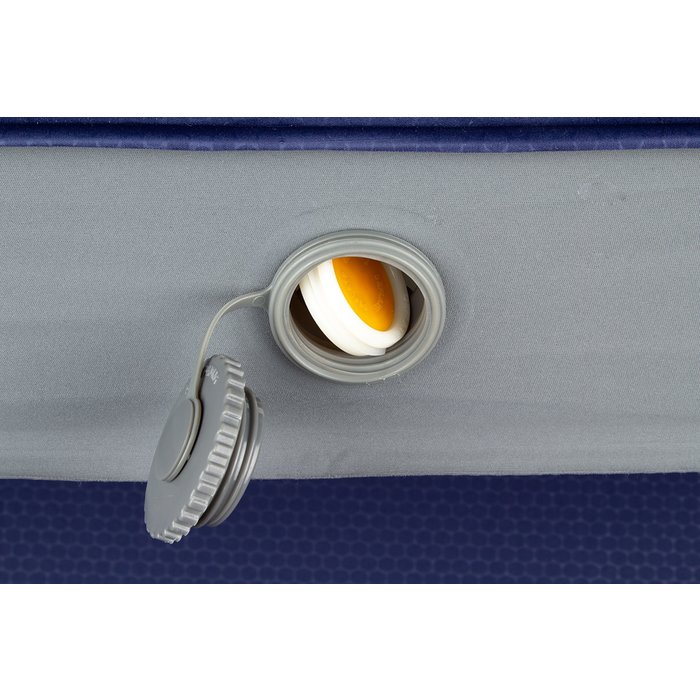 Abbey Camp® Abbey Camp® - 3D Zelfopblaasbaar Matras • 1 Persoons • Marine/Antraciet