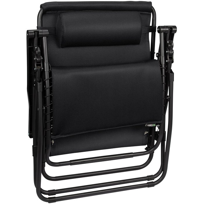 Abbey Camp® Abbey Camp® - Stuhl • Chaise Longue • 3D MESH RELAX XXL • Schwarz