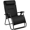 Abbey Camp® Chair • Chaise Longue • 3D MESH RELAX XXL • Black