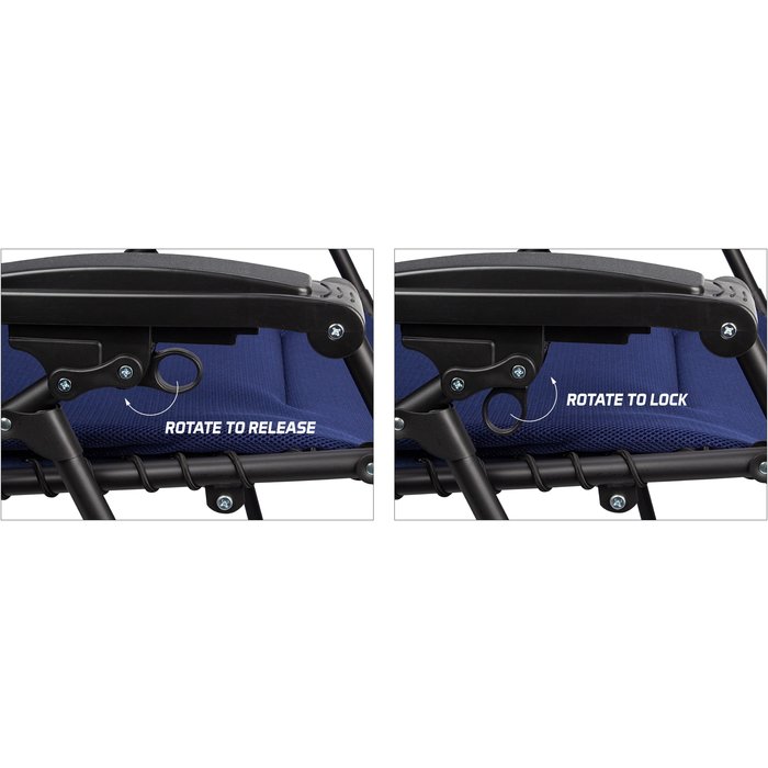 Abbey Camp® Abbey Camp® - Chaise • Chaise Longue • 3D MESH RELAX XXL • Marine