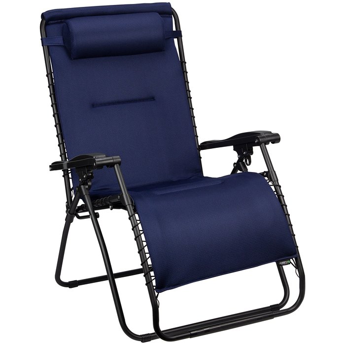 Abbey Camp® Abbey Camp® - Stuhl • Chaise Longue • 3D MESH RELAX XXL • Marine