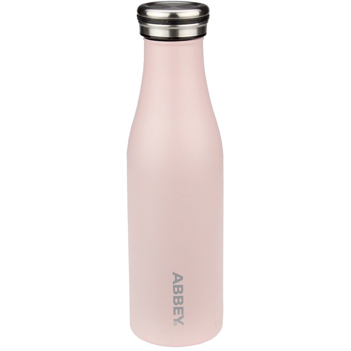 Abbey Camp® Abbey Camp® - Drinking bottle double -walled • VICTORIA • 0.45 L • Light Pink/Silver