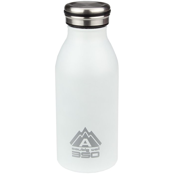 Abbey Camp® Abbey Camp® - Drinking bottle double -walled • VICTORIA • 0.35 L • White/Silver