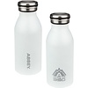 Abbey Camp® Bouteille de boisson double-malent • VICTORIA • 0.35 L • Blanc/Argent