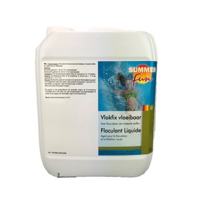 Summer Fun Summer Fun - Vlokfix Liquide - 5 ltr
