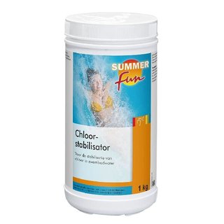 Summer Fun Stabilisateur de chlore Pool - 1 kg
