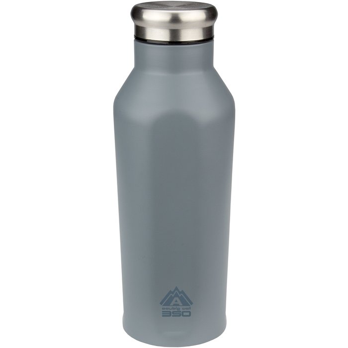 Abbey Camp® Abbey Camp® - Bouteille de boisson double • GODAFOSS • 0.35 L • Gris/Argent