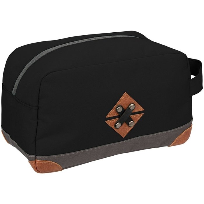 Abbey Camp® Abbey Camp® - Sac de toilette • CLASSIC BOX • Noir/Anthracite