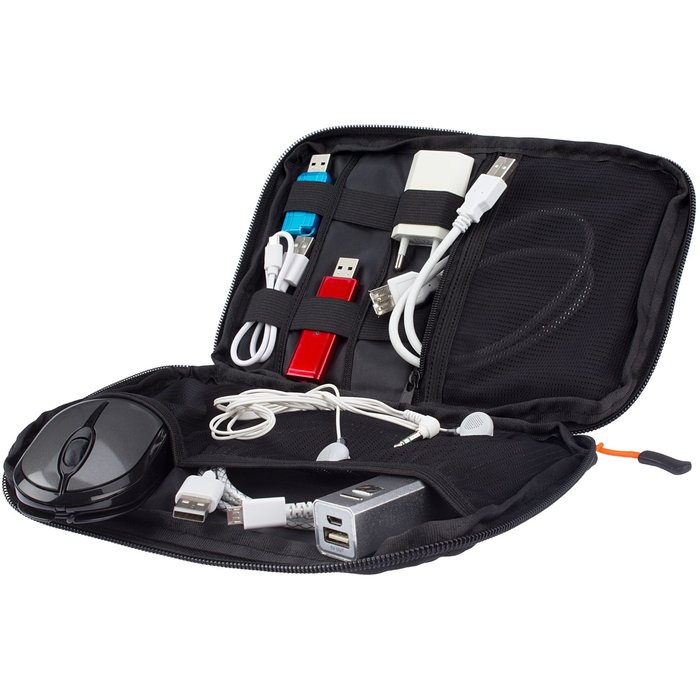 Abbey Camp® Abbey Camp® - Accessoires Tas • Cables & Plugs • TOKYO-070 • Zwart