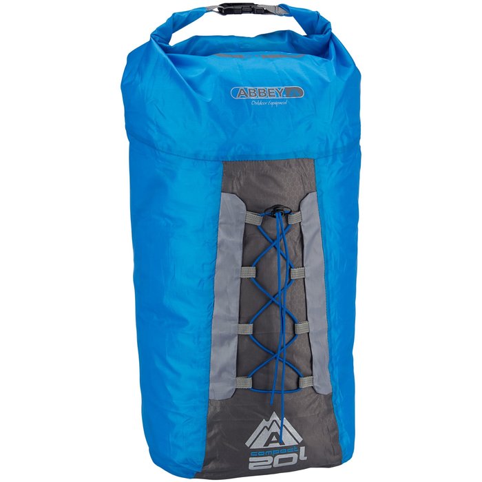 Abbey Camp® Abbey Camp® - Compacte Rugzak All Weather • BAG IN A SAC 20L • Blauw/Antraciet