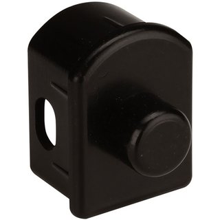 Abbey Camp® Nopcap für Feldbett 21CE • Schwarz