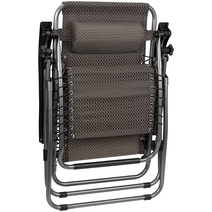 Abbey Camp® Abbey Camp® - Chair • Chaise Longue III • COMO-112 • Anthracite