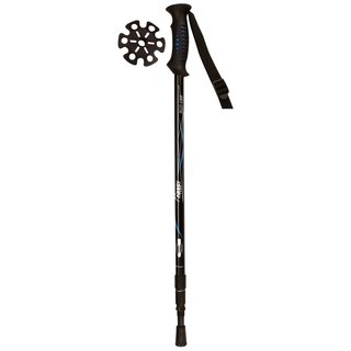 Abbey Camp® Walking Stick Telescopic Adjustable • INNSBRUCK-135 • Black/Blue