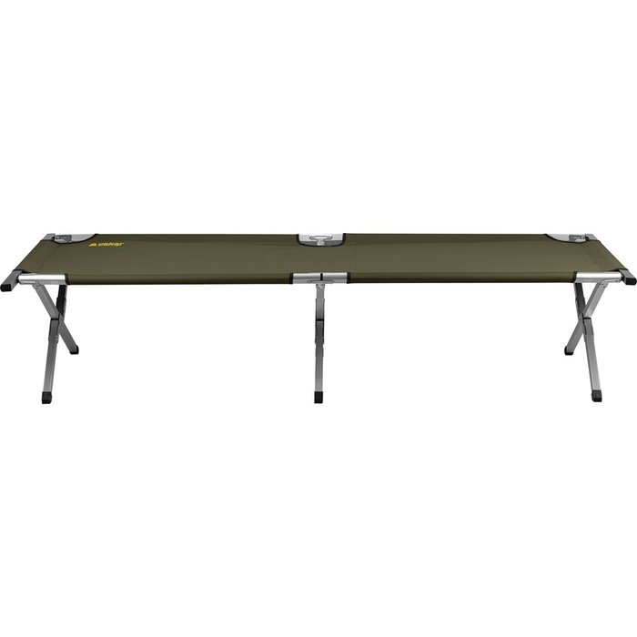 Abbey Camp® Abbey Camp® - Camping Bed Deluxe • XL • BRETAGNE-200 • Army Green