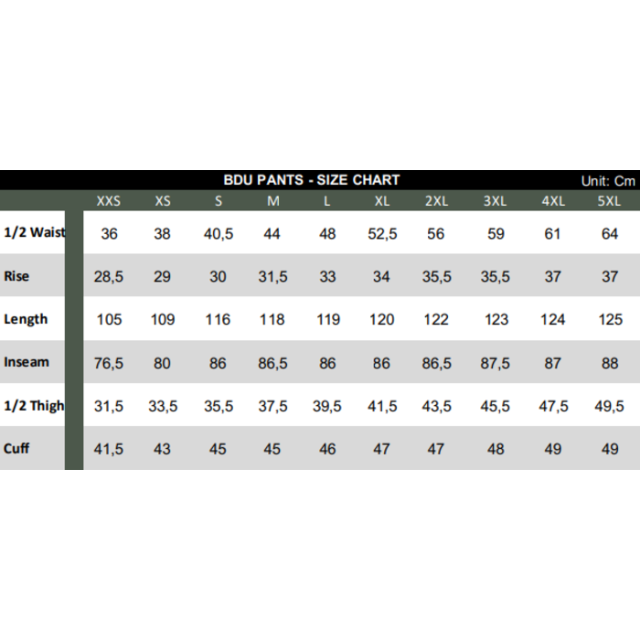 Fostex Garments Fostex Garments - Pantalon de travail/extérieur - BDU - Kaki