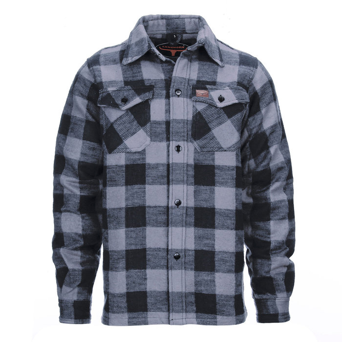 Longhorn Longhorn - Chemise Lumberjack - Noir/Gris