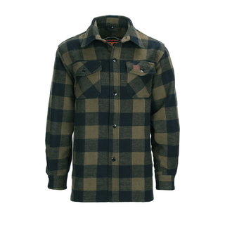 Longhorn Chemise Lumberjack - Noir/Olive