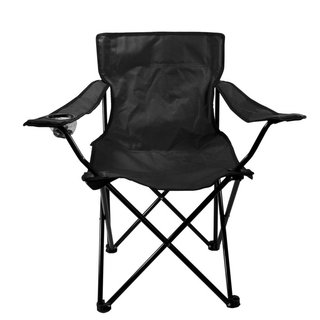 Abbey Camp® Folding chair • VERONA-080 • Black