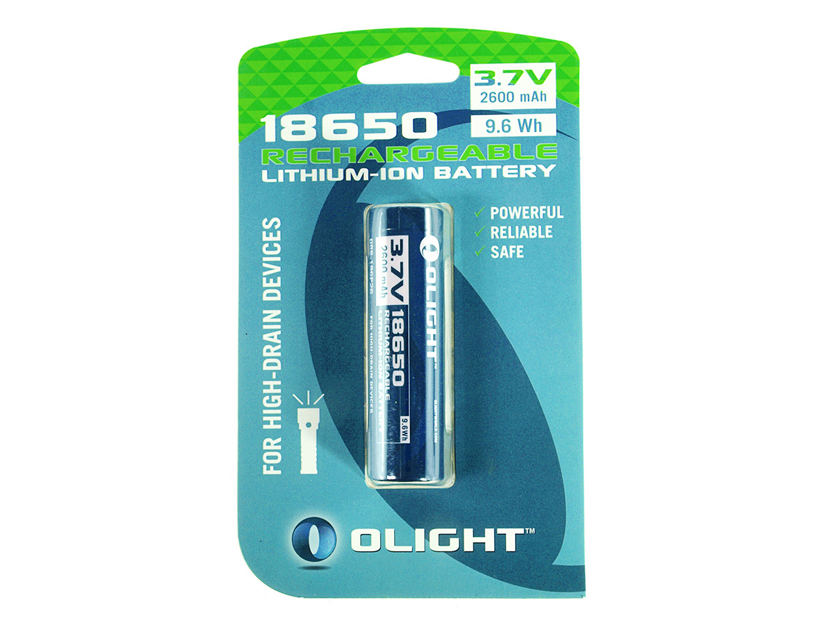 Olight Olight - Batterij - 18650 2600mAh accu voor M-serie