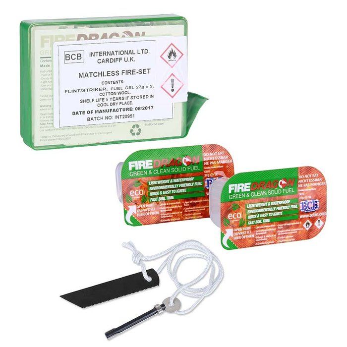 BCB BCB - Feuerstarter Streichholzloses Feuer-Set - CN335