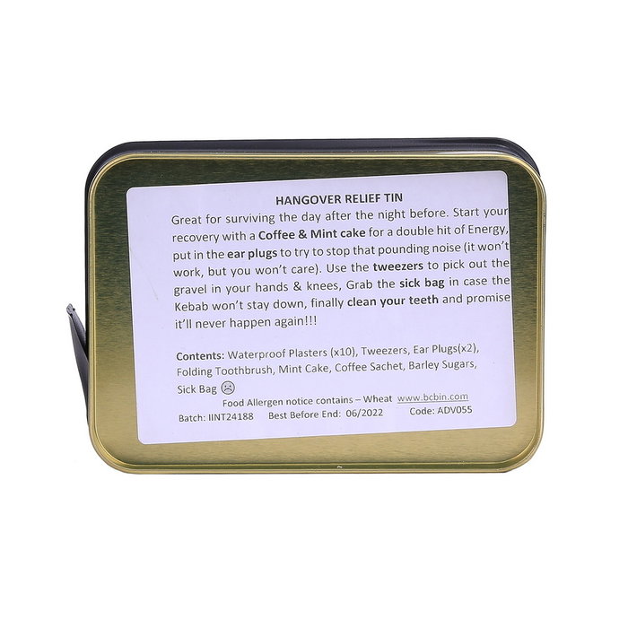 BCB BCB - Hangover Relief Tin - ADV055