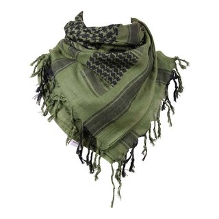 101 INC PLO scarf - Black/Green