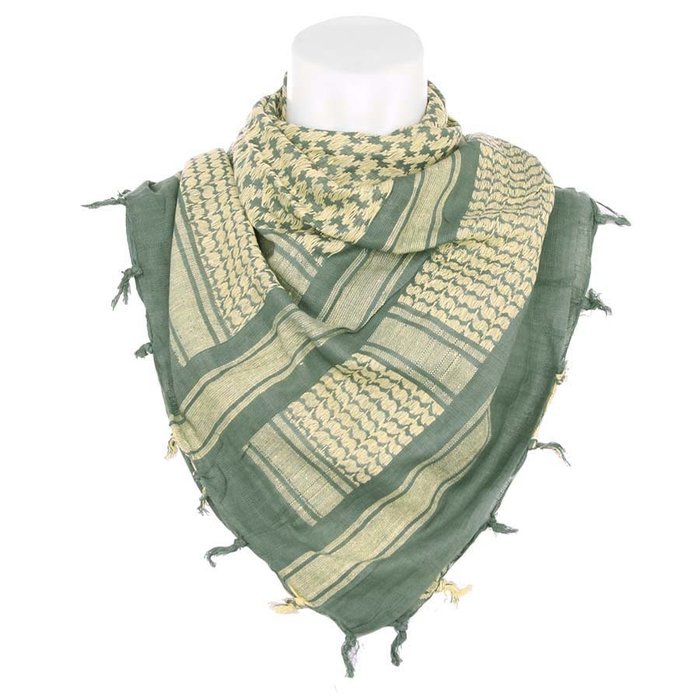 101 INC 101 INC - PLO Scarf - Sage green/Beige