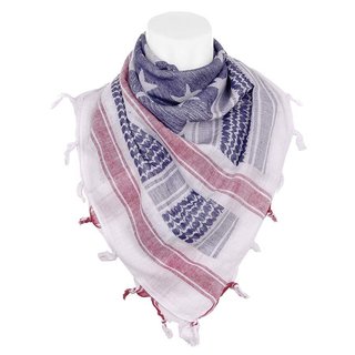 101 INC PLO Scarf - Star - White