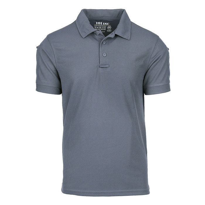 101 INC 101 INC - Taktisches Polo - Quick Dry - Wolf Grey