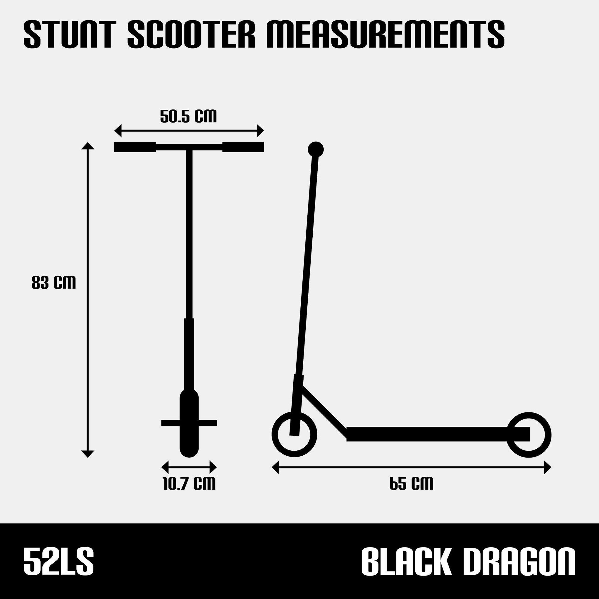 Black Dragon® Black Dragon® - Stuntstep / Stunt Scooter - Neo Maze - Neo Chroom/Zwart