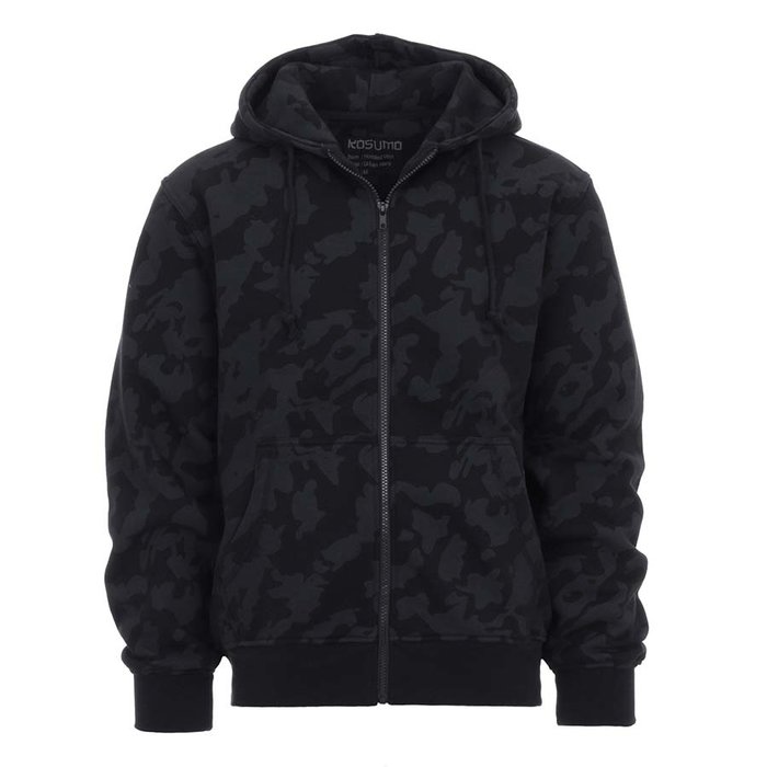 Fostex Garments Fostex Garments - Hoodie met Rits - Night Camo