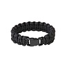 101 INC Paracord - Kleine Schnalle K2015 - 8 Zoll - Schwarz