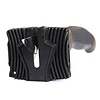 Fosco Industries Aiguiseur de couteaux - Noir - Compact