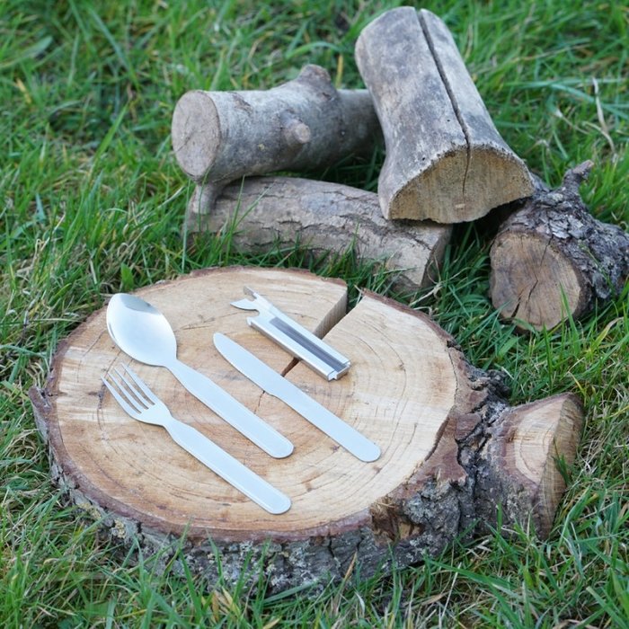 Fosco Industries  Fosco Industries - Cutlery Heavy - Silver/Chrome