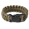 101 INC Paracord Bracelet - Big Buckle - K2016B - Green - 9 inches.