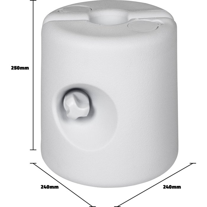 Partytent Voet - Vulbaar - 7,5 L