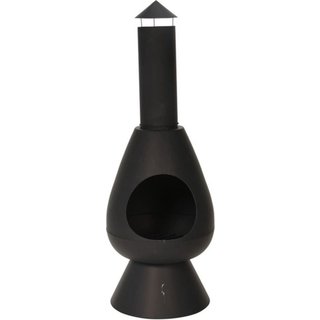 Ambiance Ambiente Gartenkamin - Ø40 x 110 cm - Schwarz