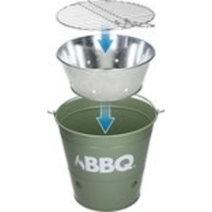 BBQ Grill scale with grill grid and carrying handle Rocky