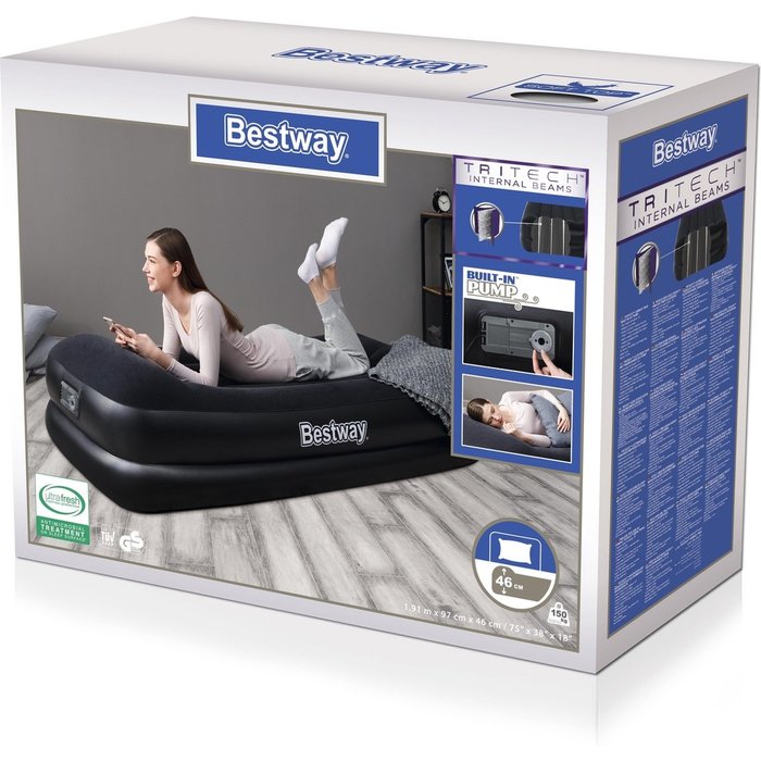 Bestway Bestway - Airbed - Tritech 46 cm Single AC - 1 person