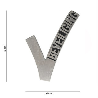 Emblem Metall Sicherheit - Pin - #2025