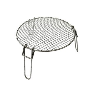 Valhal Outdoor Pannenverhoger en Grillrooster - 34cm - RVS