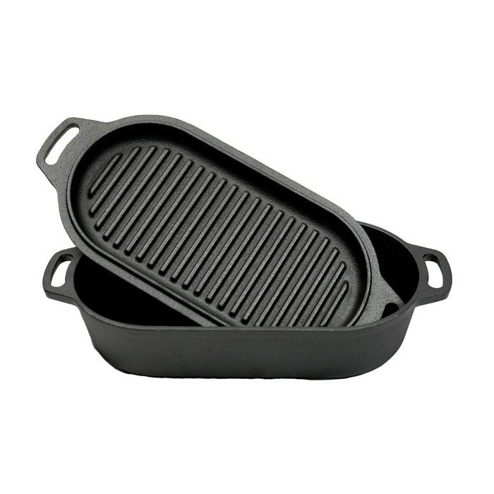 Valhal Outdoor Valhal Outdoor - Dutch Oven/2 poêles - 2L - Ovale