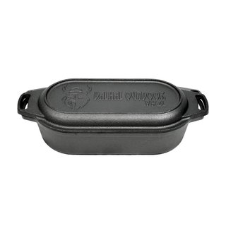 Valhal Outdoor Dutch Oven/2 Pfannen - 2L - Oval