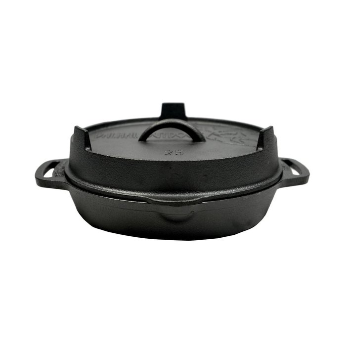 Valhal Outdoor Valhal Outdoor - Deksel en Grill Skillet - 25cm